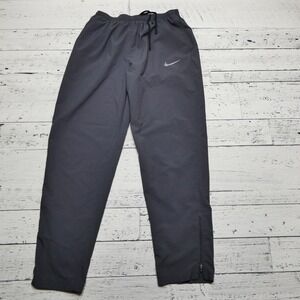 Nike Pants Mens Large Gray Swoosh Logo Athletic Track Ultra Lightweight